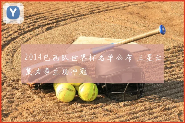 2014巴西队世界杯名单公布 三星云集力争主场冲冠